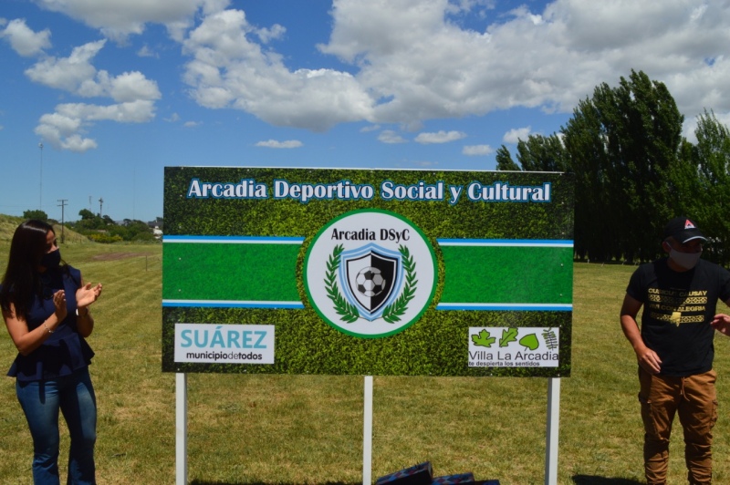 Villa Arcadia - El Club Arcadia Deportivo, Social y Cultural avanza y se consolida