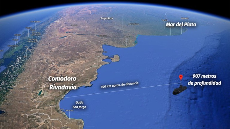 La Armada conocía la ubicación del ARA San Juan 20 días después de su desaparición