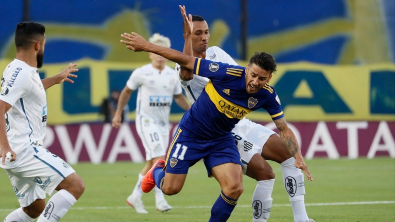 Boca visita a Santos en busca de un lugar en la final de la Libertadores