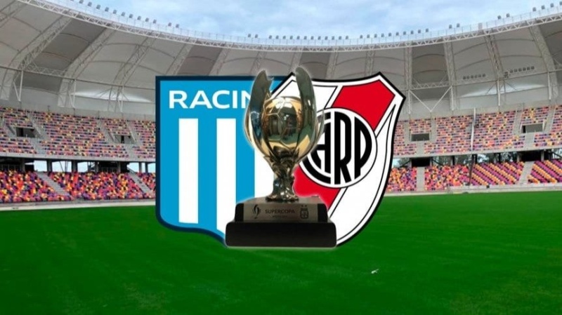 River-Racing - Ya hay fecha confirmada para la final de la Supercopa Argentina