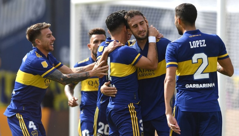 Boca derrotó a Lanús en La Bombonera y se clasificó a los cuartos de final de la Copa de la Liga