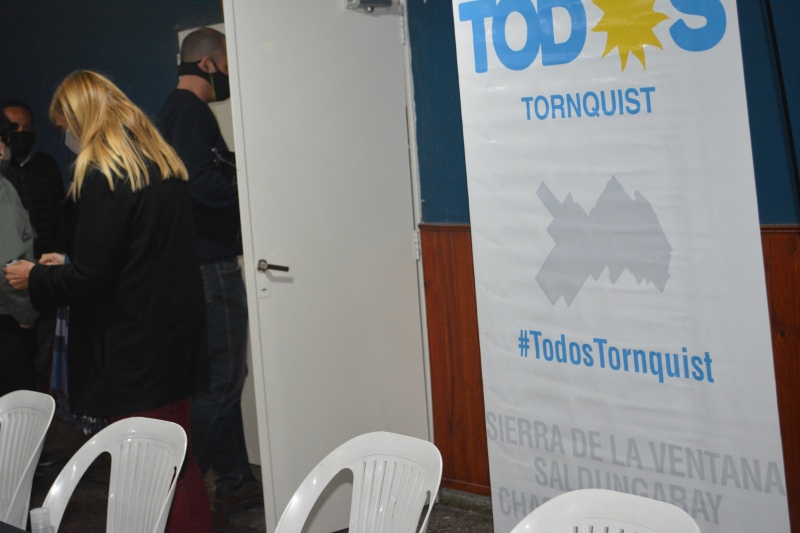 Tornquist - Victoria Tolosa Paz fue recibida esta tarde en el Automoto Club Deportivo