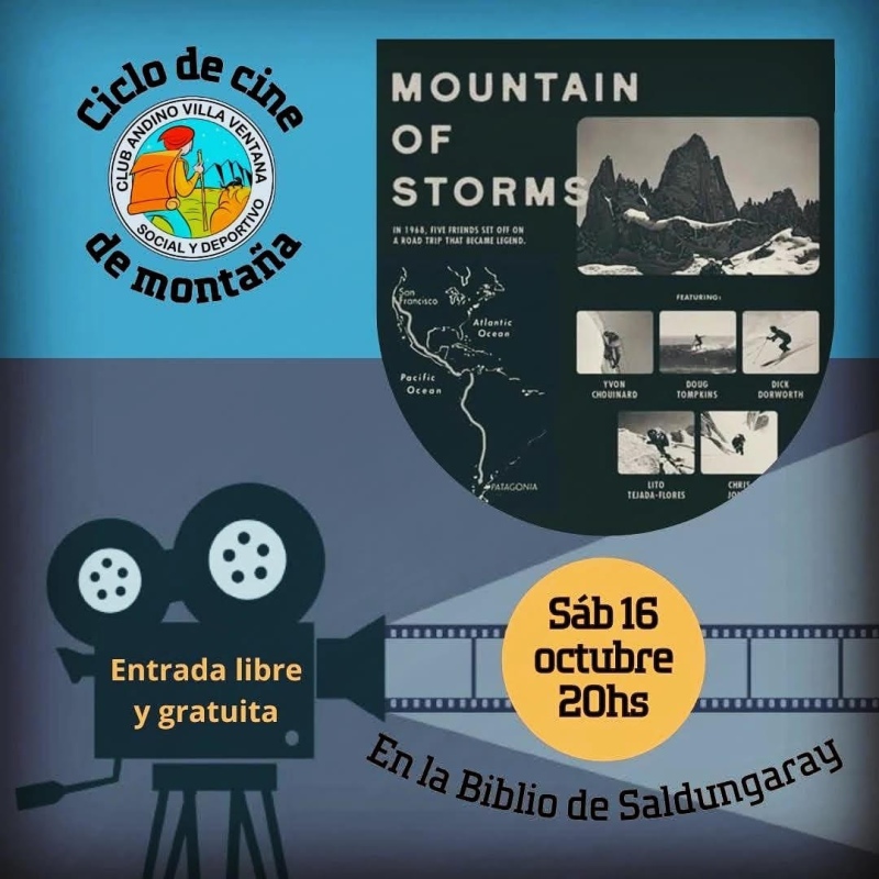 Saldungaray - Proyección de la película “Montaña de tormentas”