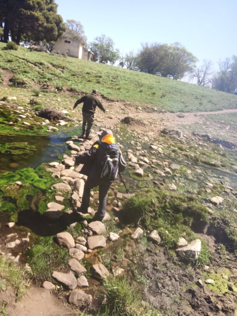 Cerro Tres Picos - El Comando de la Patrulla Rural logró encontrar a una mujer extraviada