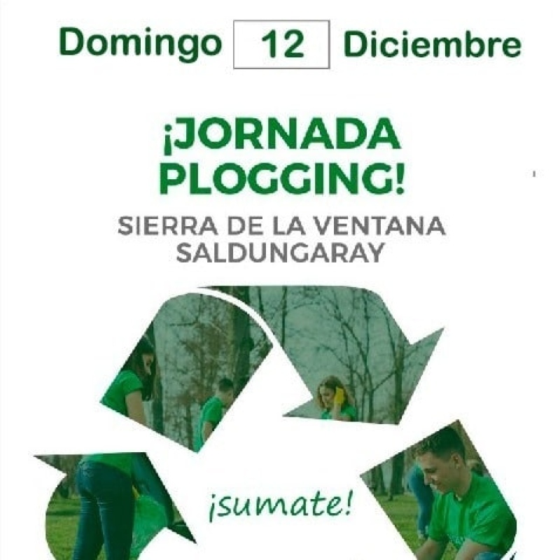 Sierra de la Ventana – Este domingo 12 se realizará la última jornada participativa de "Plogging"