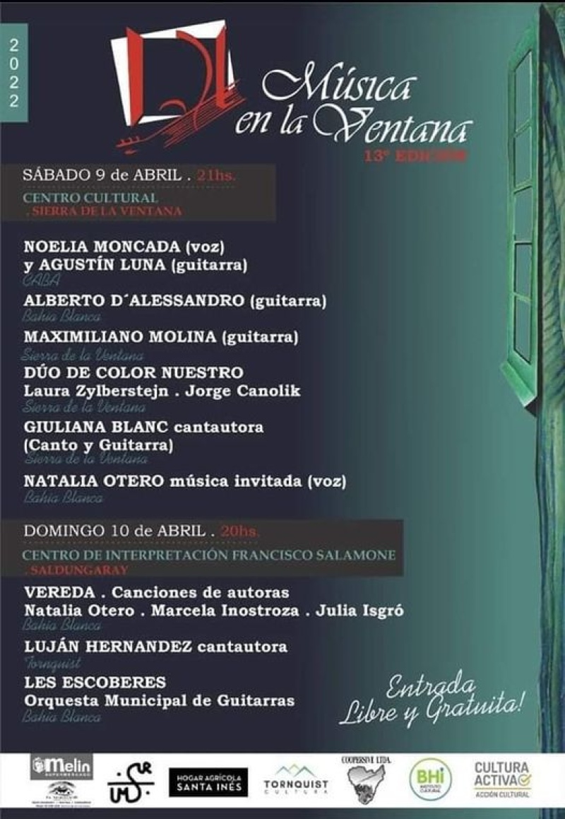 Llega la 13º edición del tradicional festival "Música en la Ventana" 