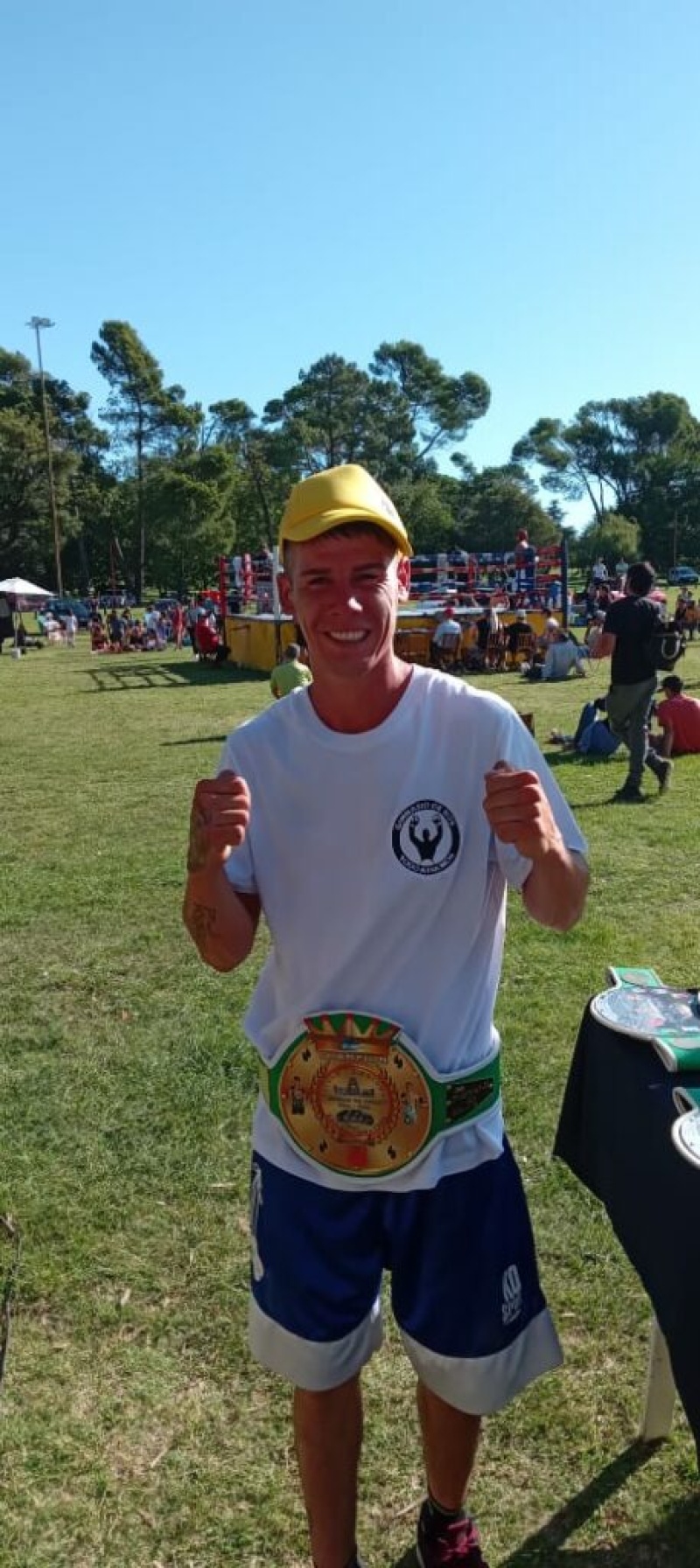 Pigué – El boxeador "Nico" Candia ya es campeón Regional de Boxeo Amateur