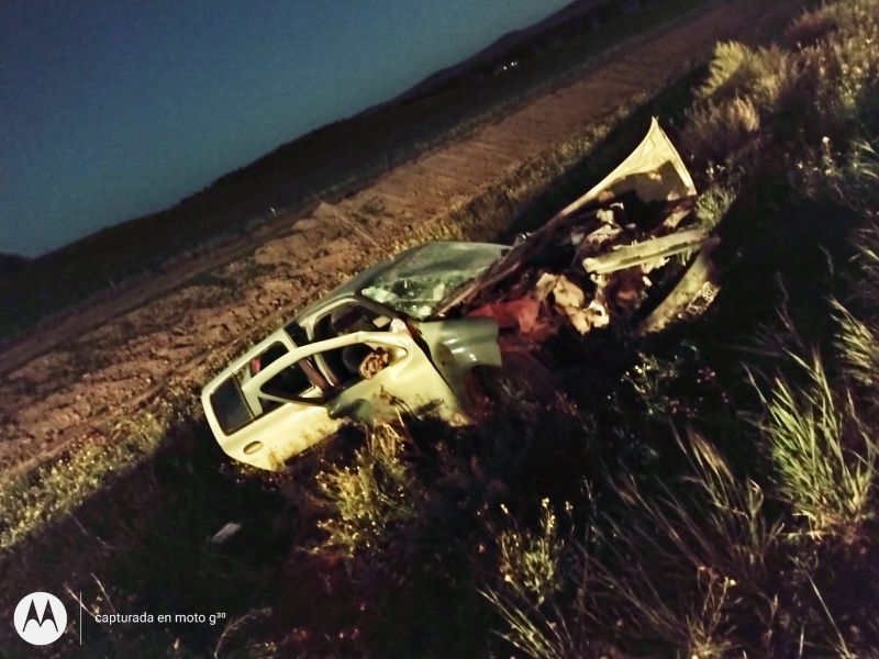 Ruta 51 - Accidente: Choque frontal de dos vehículos con 12 personas asistidas