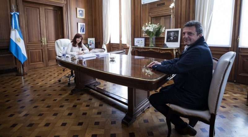 Cristina Fernández de Kirchner y Sergio Massa mantuvieron una reunión de trabajo
