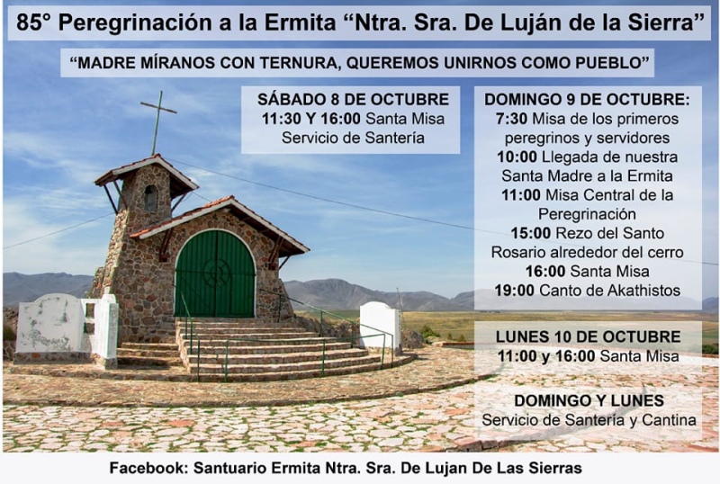 Saavedra – En Octubre la Ermita vuelve a convocar a toda la región