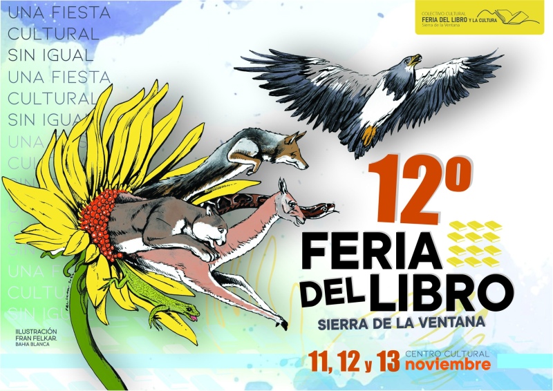 Sierra de la Ventana - Este viernes arranca la 12° Feria del Libro en el Centro Cultural