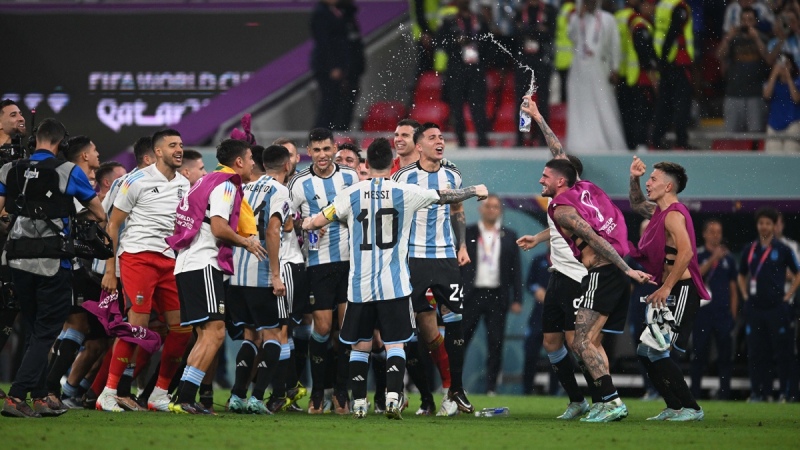 ¡Adentro! Argentina pasó a cuartos de final !!!!