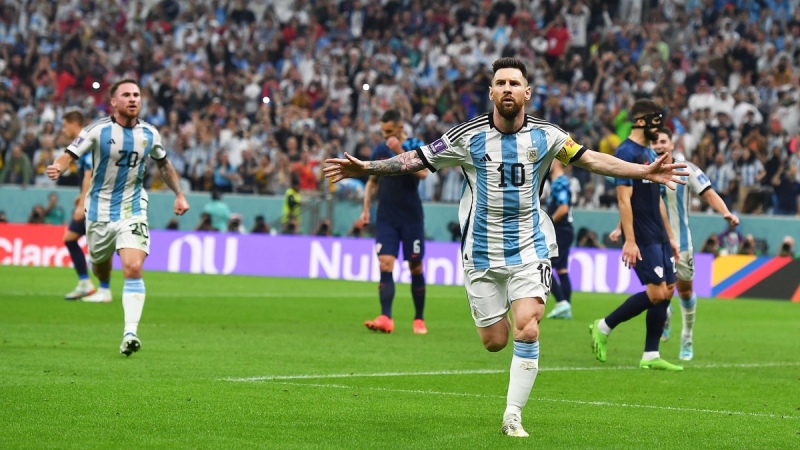 Qatar - Con dos goles rápidos, Argentina le gana a Croacia y sueña en grande
