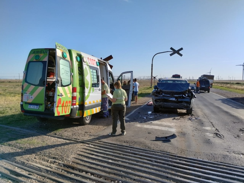 Ruta 51 - Esta mañana hubo un accidente vehicular a la altura del km 720