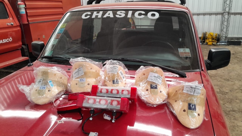 Chasicó - Los Bomberos Voluntarios se siguen equipando